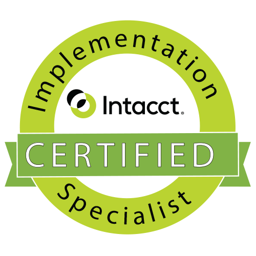 Sage Intacct Certifications Specialist